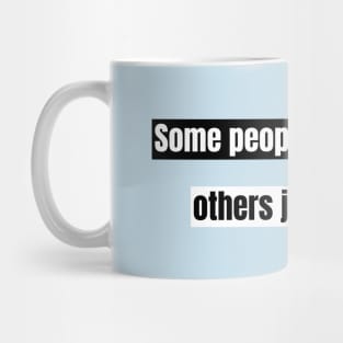 Inspirational Quote Art: "Feel the Rain" Motivational Saying Mug